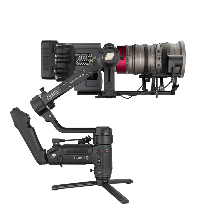CRANE 3S - Cinema Camera 3 axis Gimbal Stabilizer | ZHIYUN